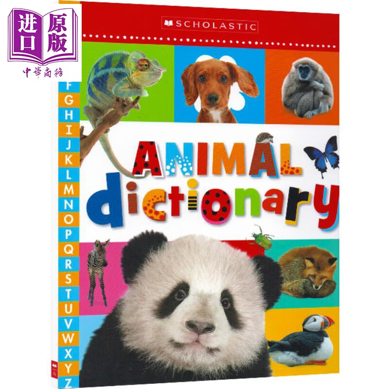 學樂啟蒙動物字典animaldictionary動物詞典全綵圖解詞典英文原版712