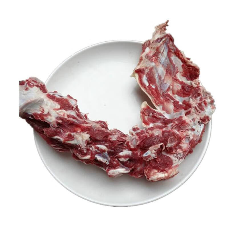 厂家批发500g冷冻牛龙骨带肉牛脊骨牛脖骨煲汤食材手工原切现货 500g