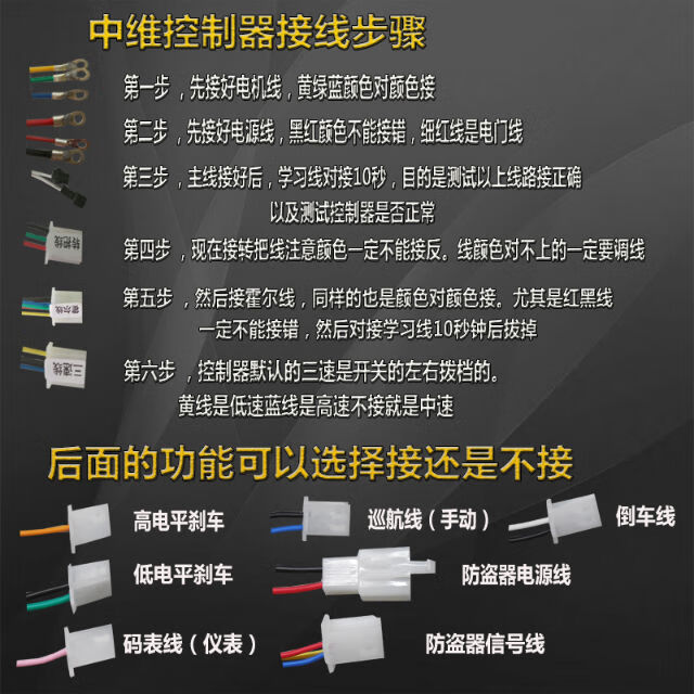 雅迪控制器限速线图片