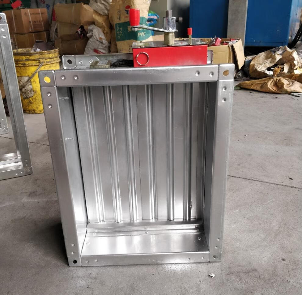 防火阀70度电动风阀280度消防排烟3c阀不锈钢手动风