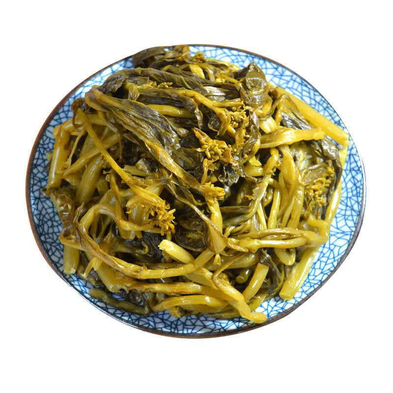安徽芜湖特产马鞍山咸菜黄池酱菜下饭菜农家自制油菜苔咸菜菜 油菜台*