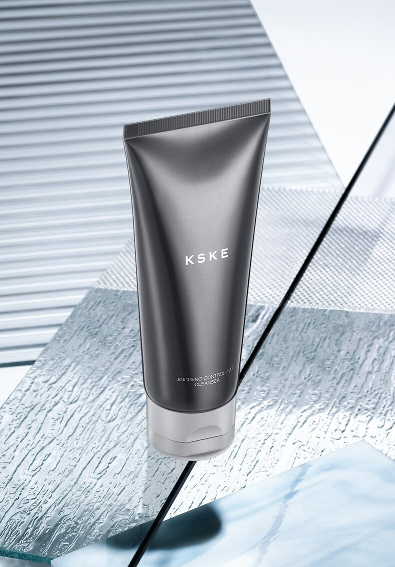 kske 洗面奶男士控油氨基酸温和净衡师洁面乳学生深层清洁控油去黑头