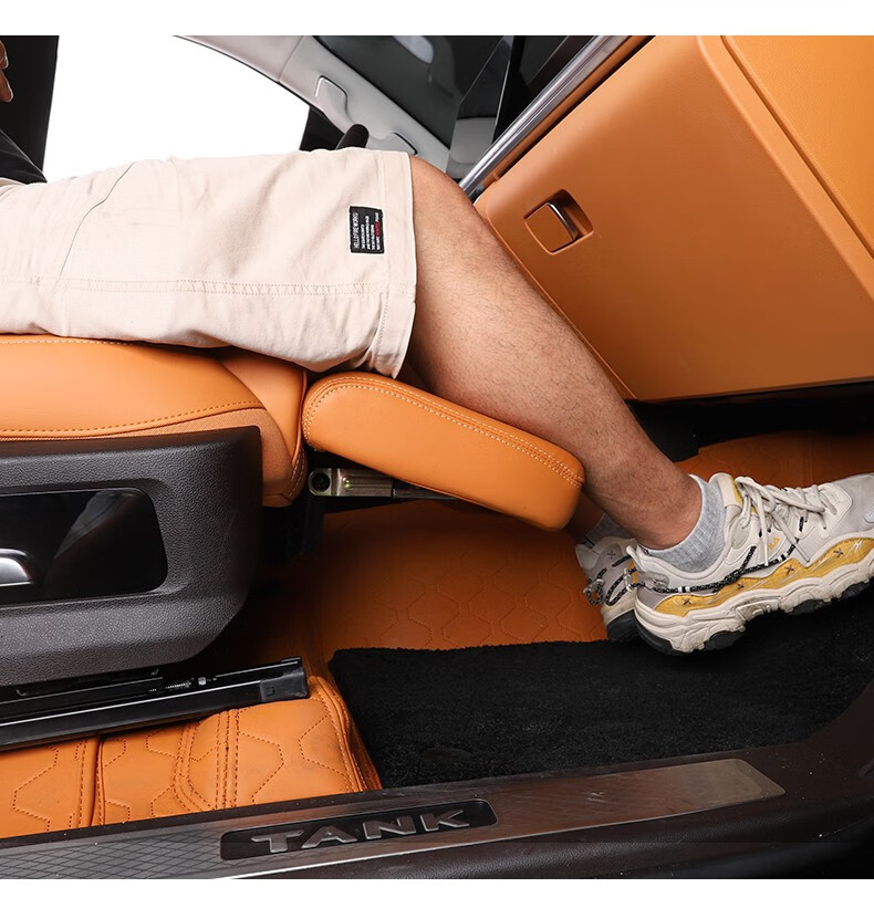 坦克500副驾座椅腿托女王座驾内饰升级改装配件专用脚