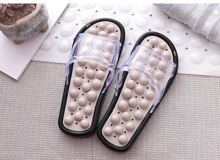 岙筱足底按摩拖鞋脚底按摩凉拖鞋女家用浴室漏水情侣足疗鞋夏季足底