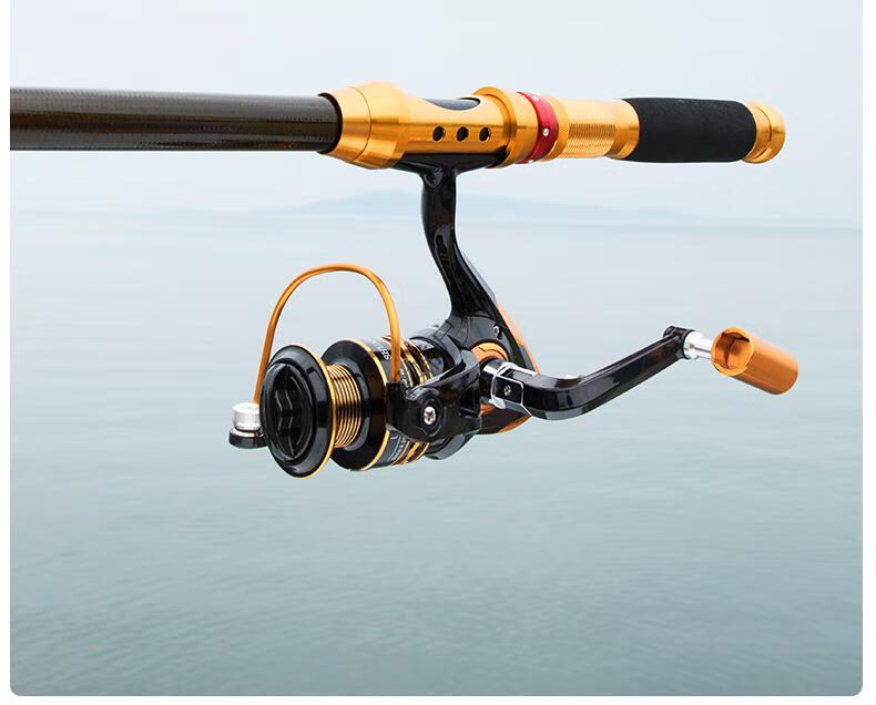 化氏一味迷你小海竿短节便携钓鱼竿抛竿冰钓硬小矶竿路亚海杆筏竿套装