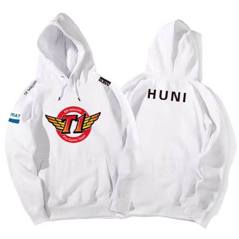 宝凡柏 联盟游戏skt t1战队队服外套男加绒连帽卫衣faker同款比赛服