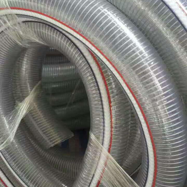 加厚大口径pvc钢丝软管透明110140150160180200220252排水致仕内径180