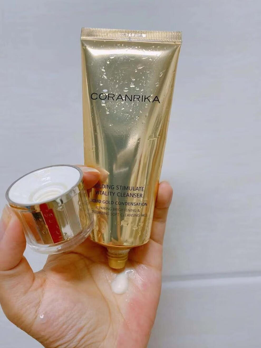 珂兰丽卡coranrika珂兰丽卡鎏金赋妍洁面乳100g 柔润臻萃 柔润臻萃