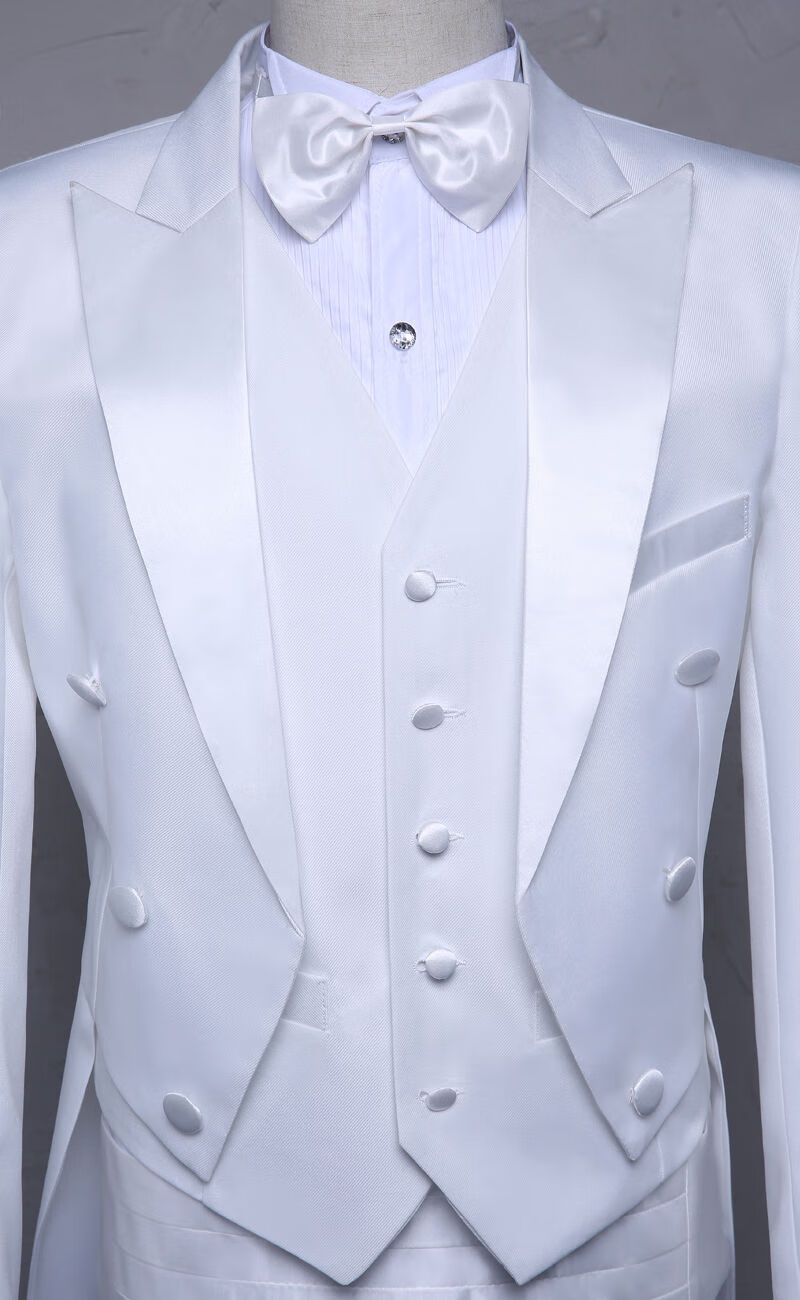 男士燕尾服套装艺考五件套哔叽结婚礼服舞台演出大合唱团体指挥服抖音