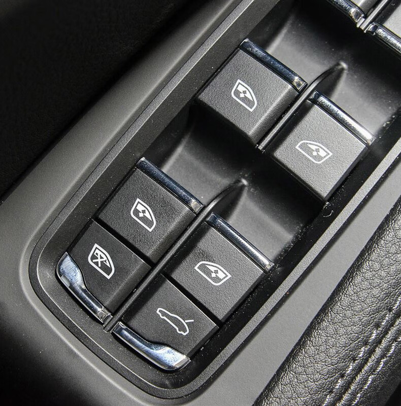 适用于保时捷卡宴车窗开关按键macan帕拉梅拉车窗升降总成原装款