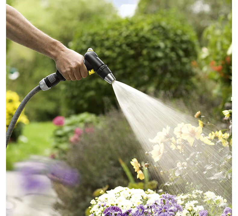 德国卡赫水龙头浇花喷头园艺浇水神器洒水喷水花洒洗车水枪套装园艺
