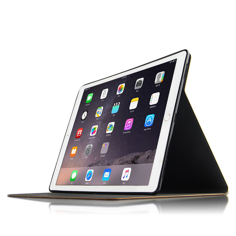 2015老款ipadpro129英寸一代保护套苹果平板电脑a1584a1652皮套薄荷蓝