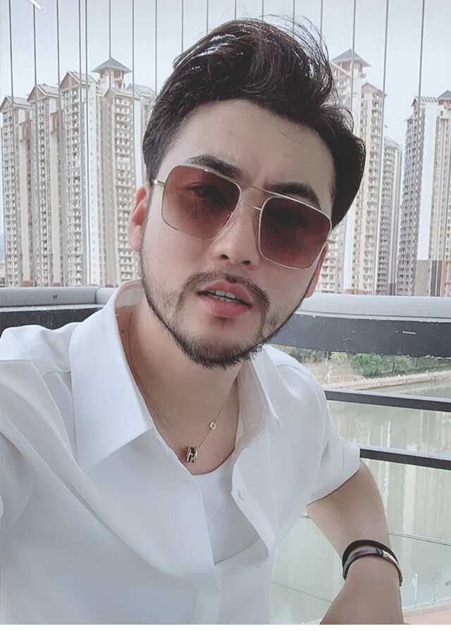 sisyphus兄弟想你了潇公子同款大方框近视墨镜男抖音超火网红潮蹦迪女