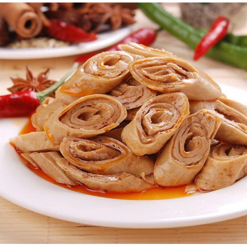 谢鸭子梁平特产豆筋豆棒500g装