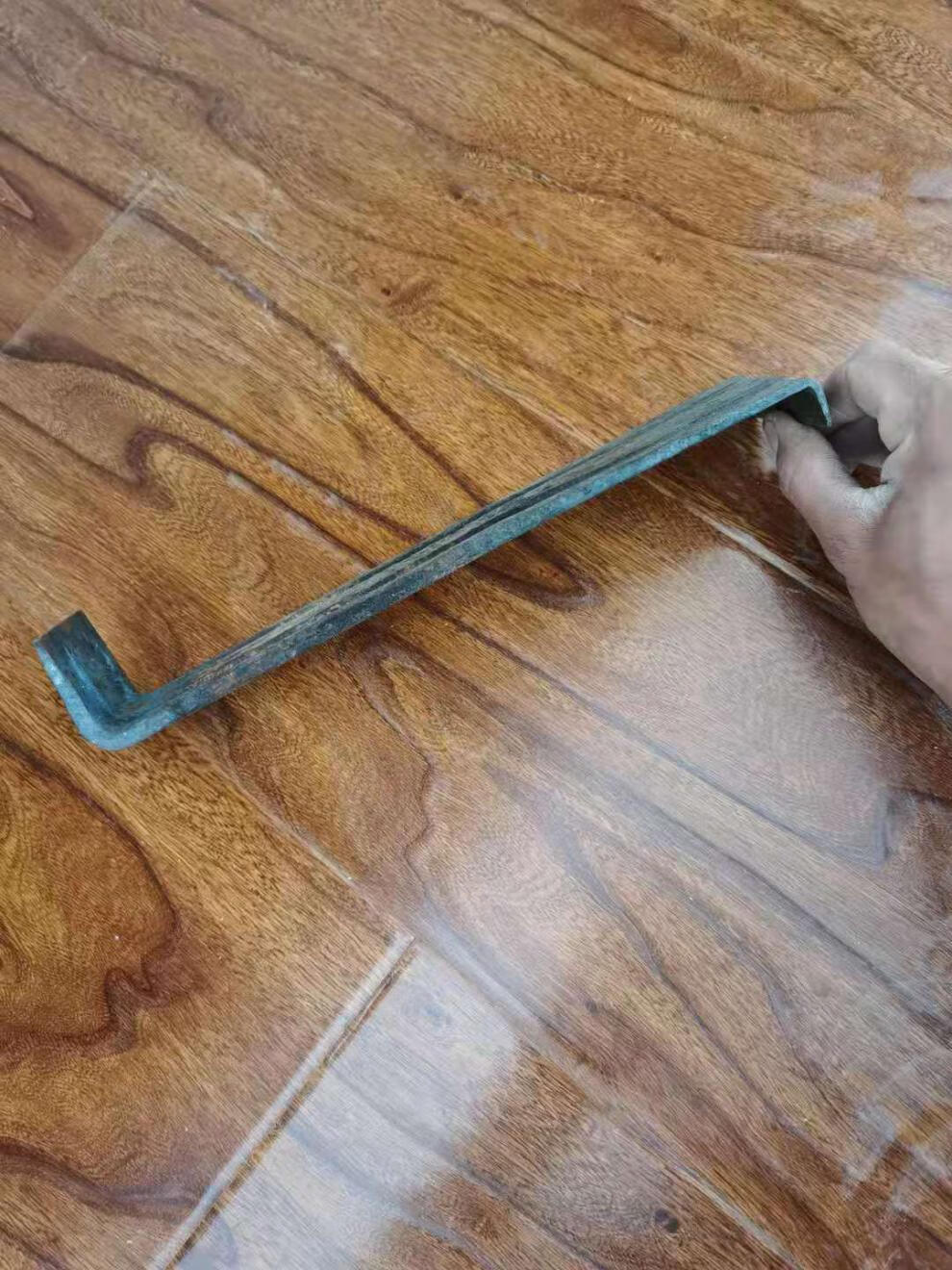 汽车弓子板回力勾铺木地板安装缝隙处理工具钩子拉勾全钢人工煅打