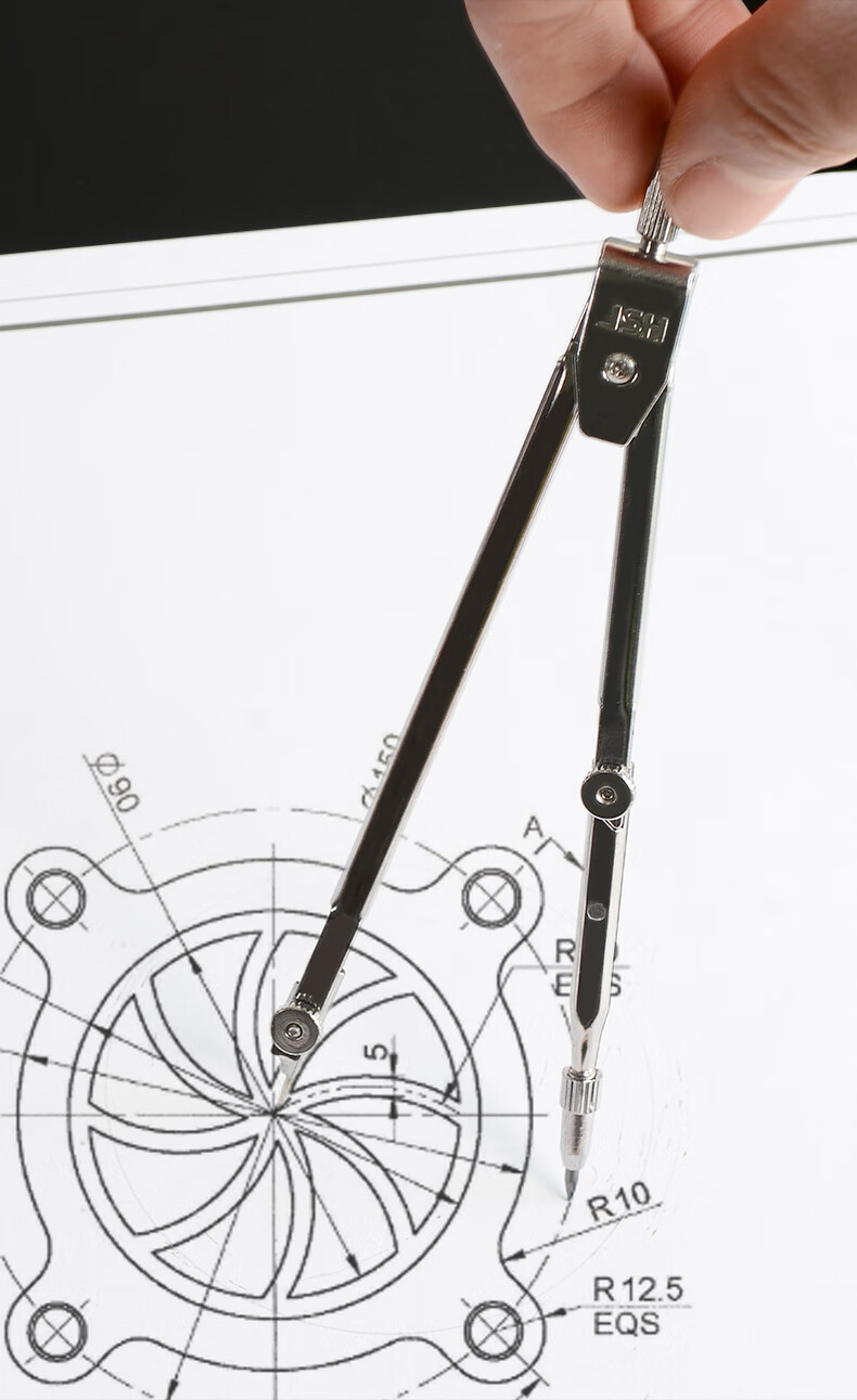 机械工程制图组合制图绘图工具包建筑绘图仪器圆规套装