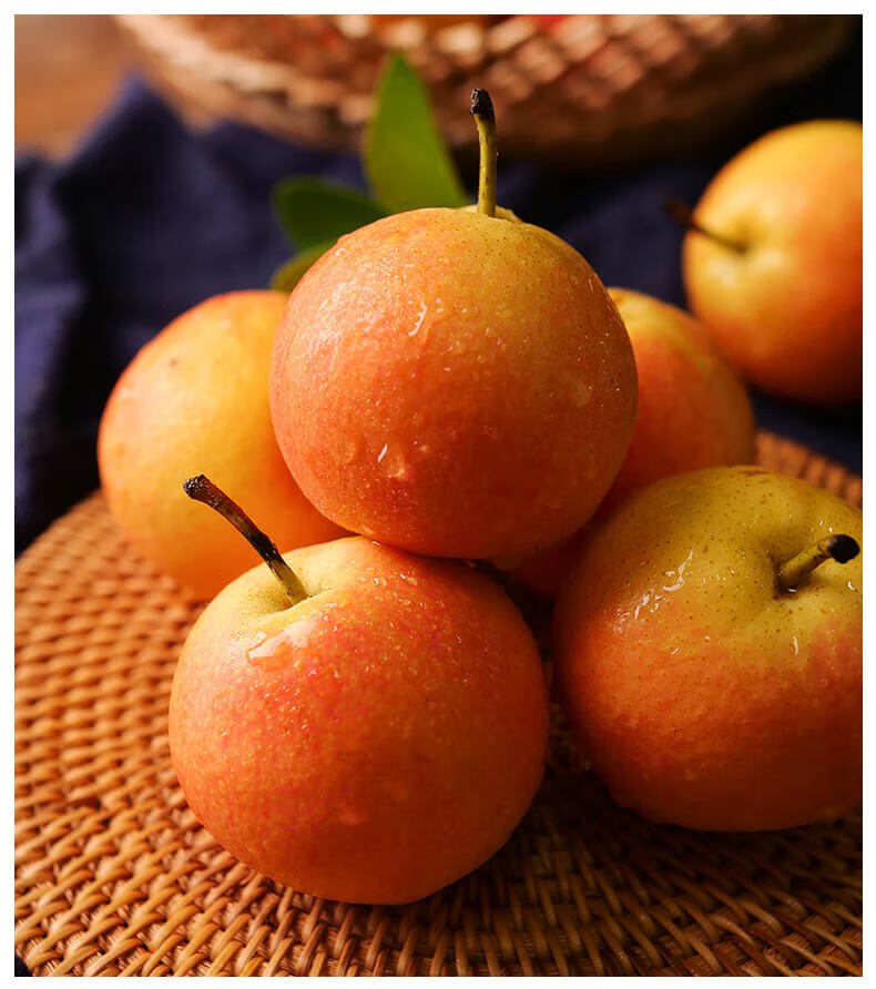 顺丰直达正宗东北南果梨新鲜水果梨5斤当季香水梨整箱鞍山特产南国梨5