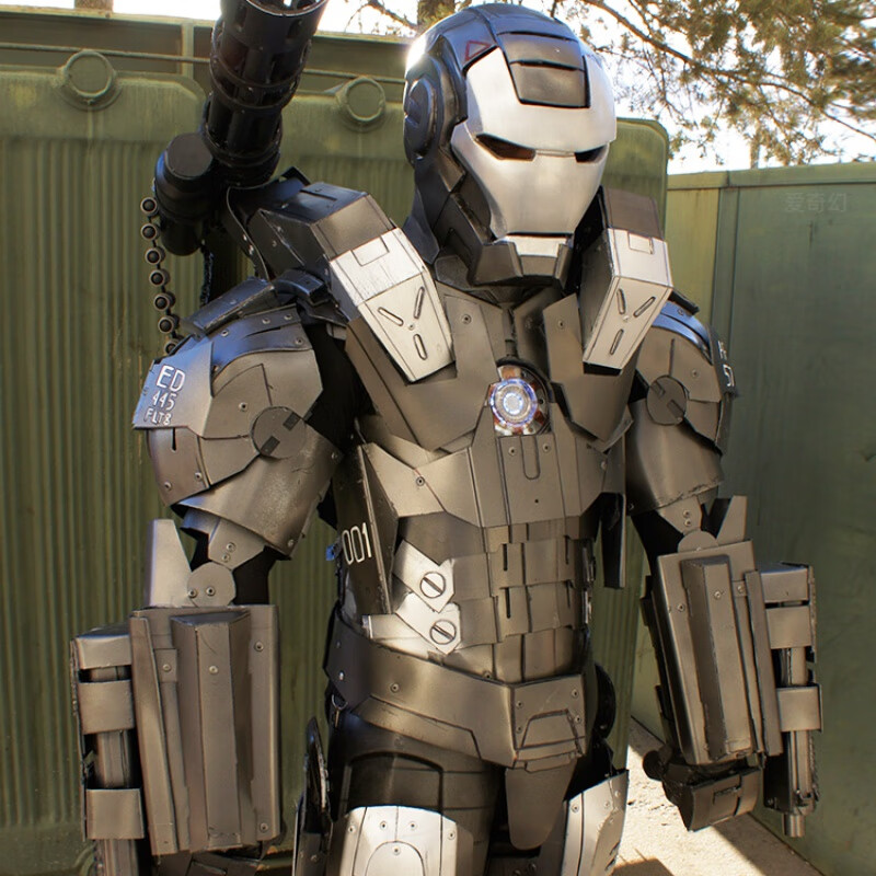 可穿戴全身战争机器钢铁侠盔甲头盔爱国者模型道具摆件cos4代战争机器