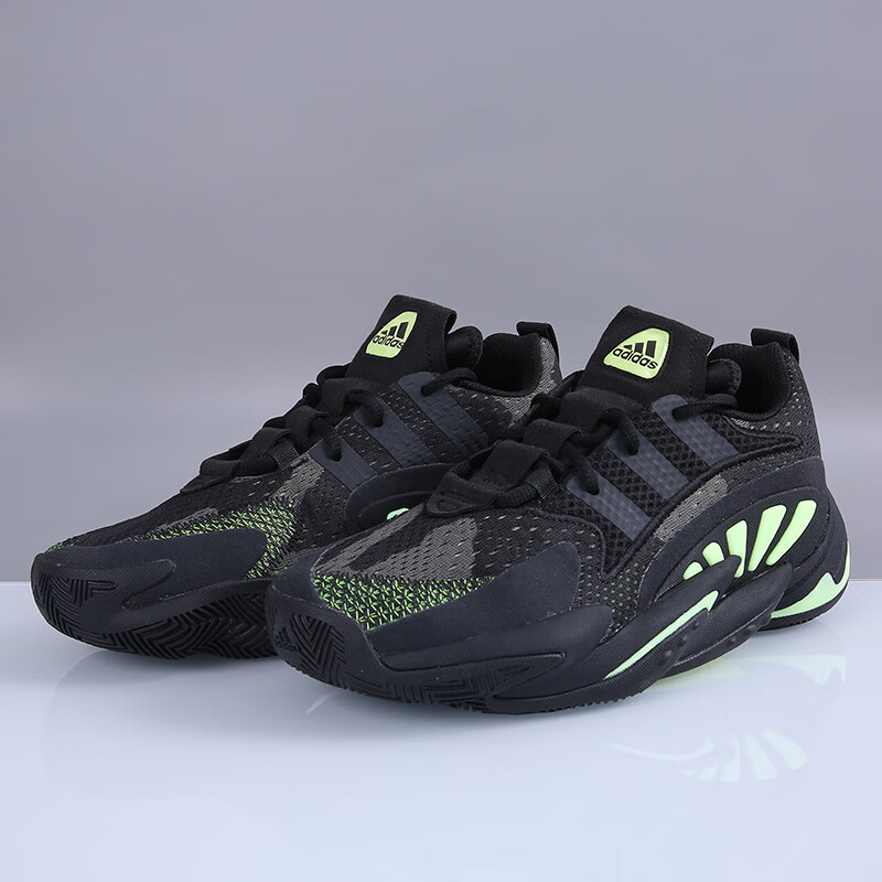adidas阿迪达斯crazybywx20天足二代荧光绿男子实战篮球鞋ee6009ee