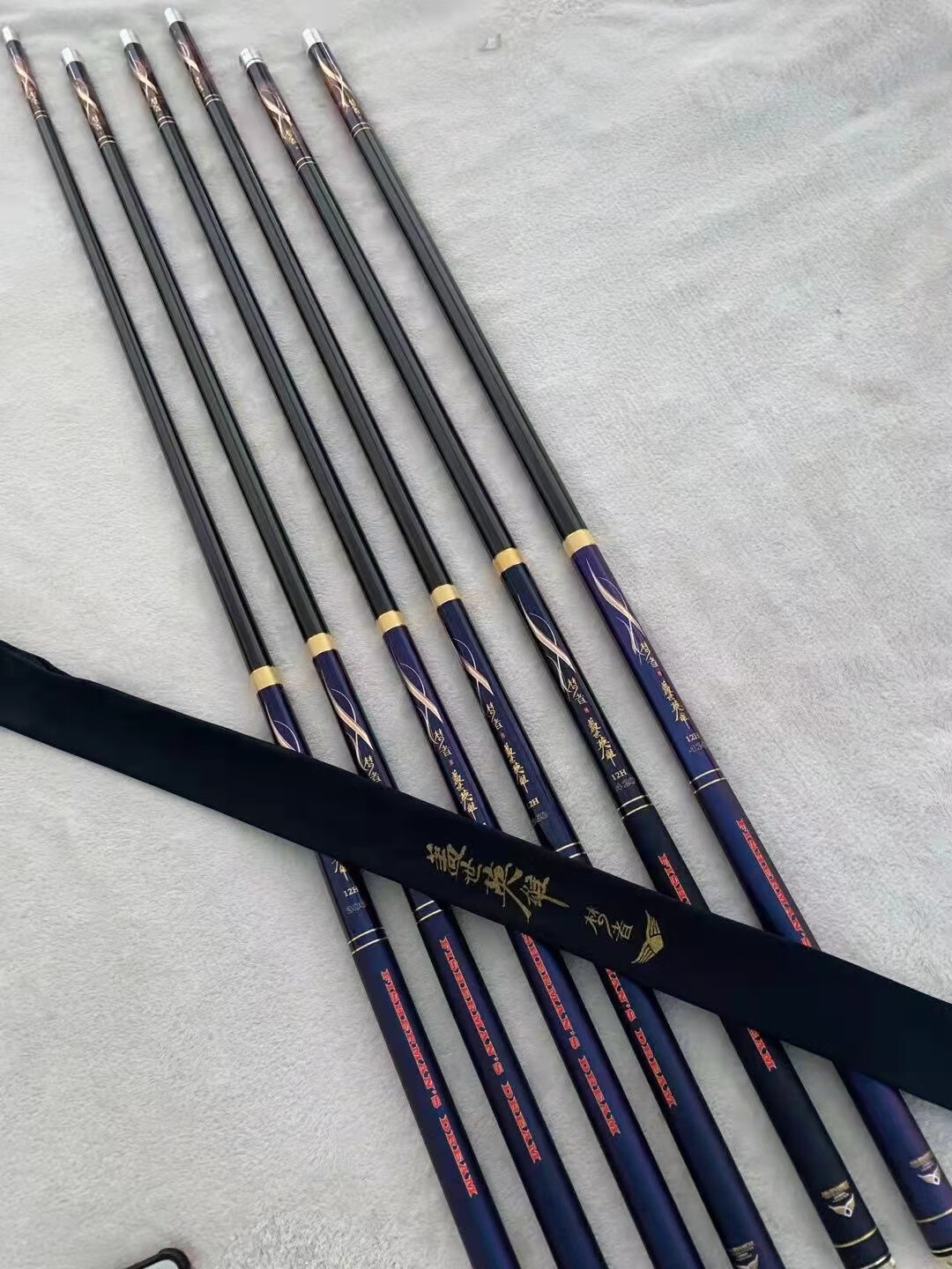 2022新品猛攻战将无畏轻量大物碳素鱼竿黑坑6h鱼竿10h19调8h战斗竿3.