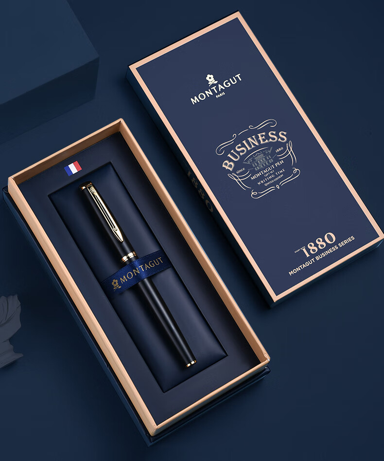 梦特娇钢笔睿智系列练字硬笔书法学生用美工笔弯头弯尖男女式商务钢笔