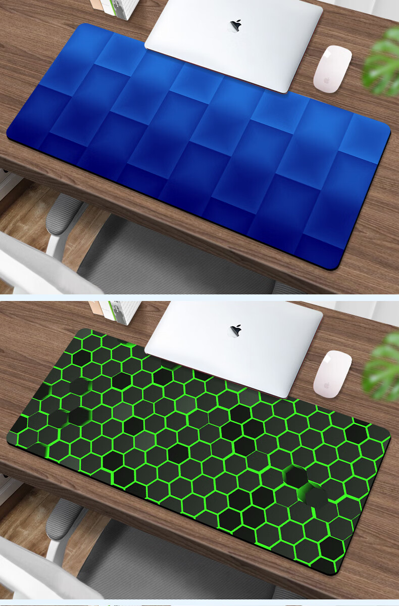 索能超大鼠标垫游戏电竞电脑垫学生书桌垫大号卡通桌面办公创意定做