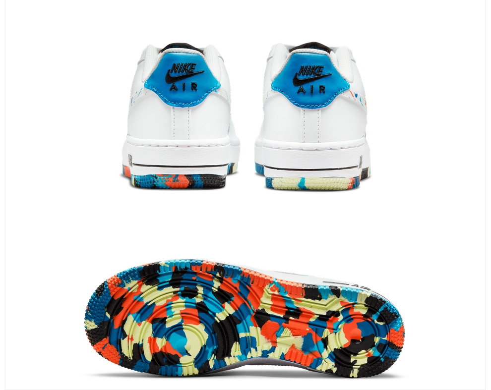 耐克运动鞋_NIKE 耐克 AIR FORCE 1 LV8 1 GS 大童运动鞋 DM7597