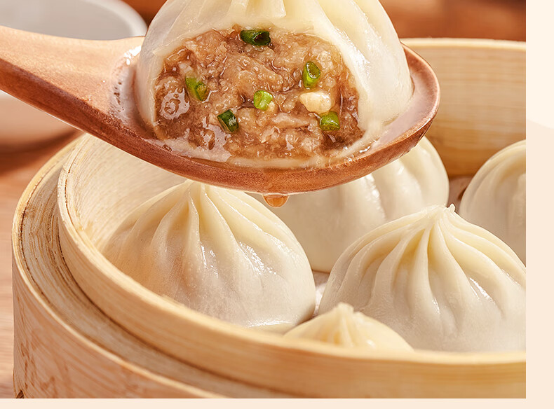 5折 锋·味派集鲜小笼汤包鲜肉灌汤包小包子速食汤包儿童早餐夜宵速冻
