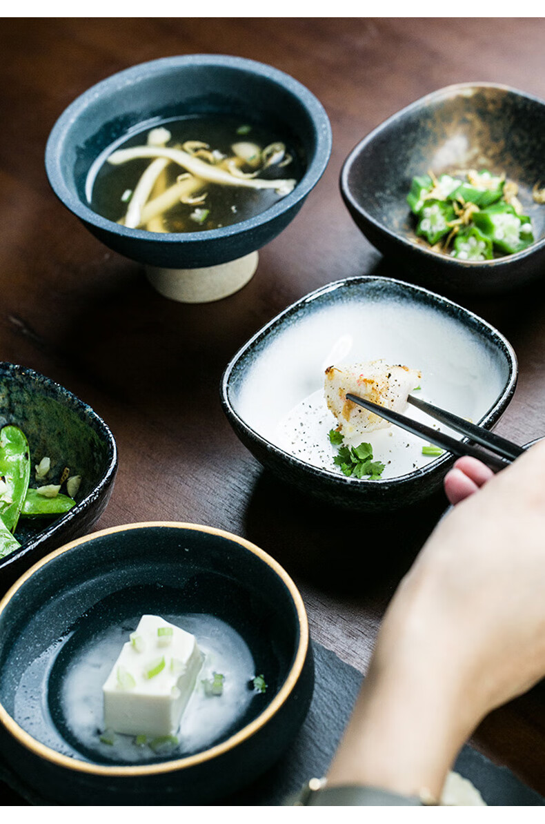 味碟碟子家用小调蘸料碟子小日式酱碟醋碟酱油碟火锅蘸料新店促销 乌