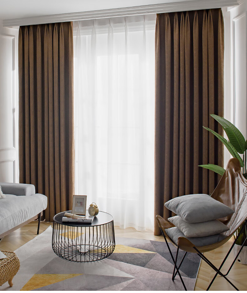 【好货优选】2020年新款流行窗帘客厅大气现代简约卧室布遮光北欧