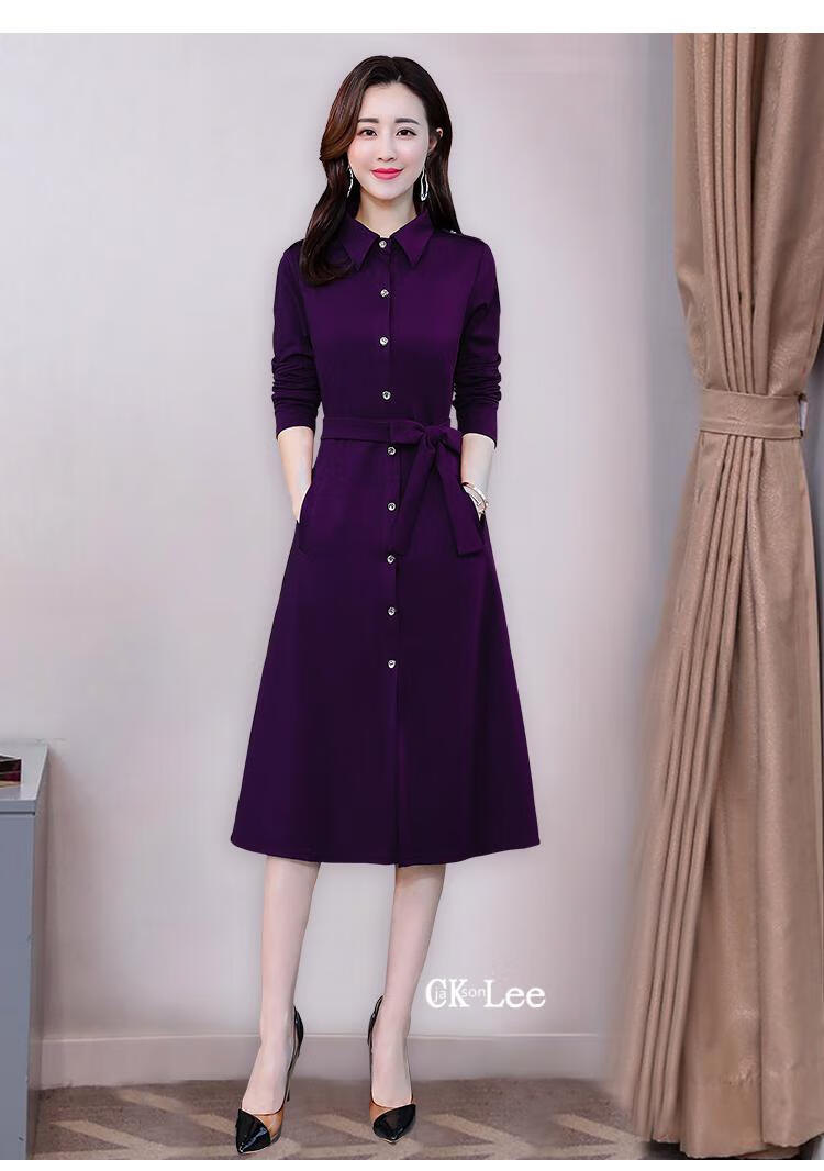 ja ck国际轻奢侈大牌春秋季裙子轻熟风气质洋气女装年新款矮个子小