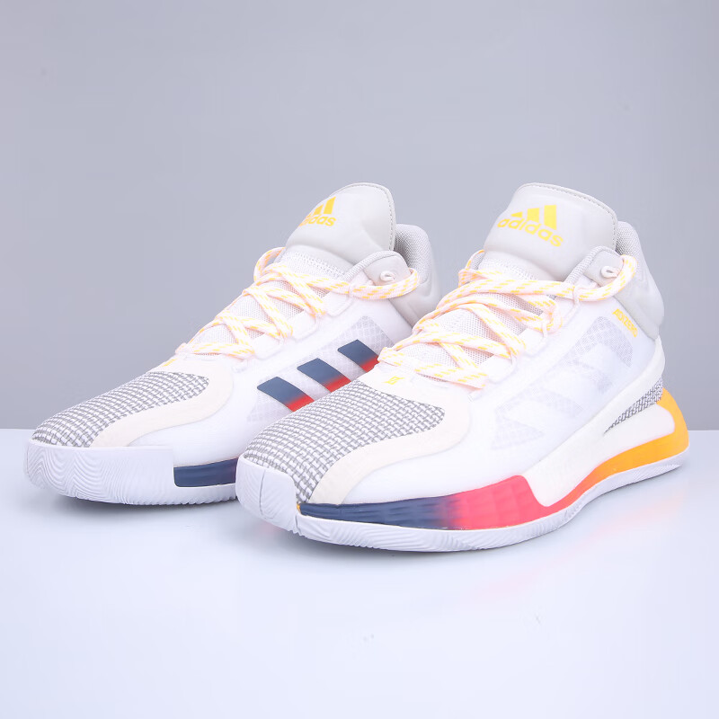 adidas阿迪达斯新款drose11罗斯11代渐变配色战靴实战篮球鞋fw8508黑