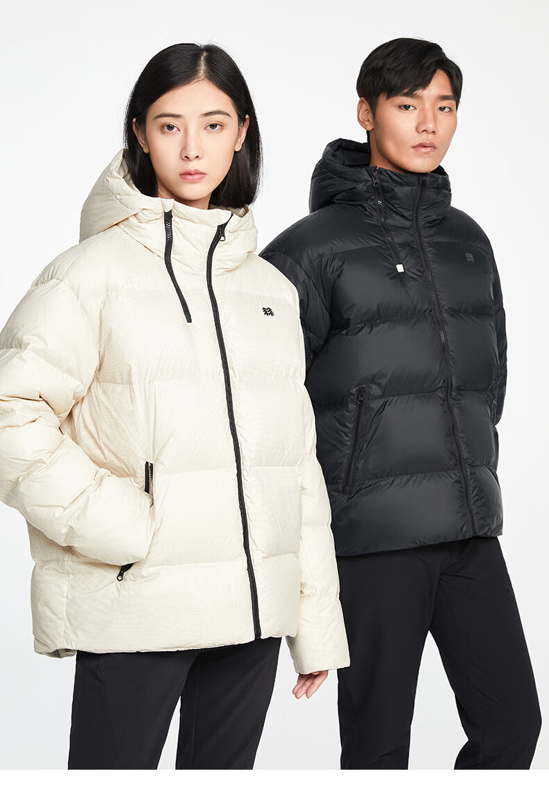 kolonsport可隆羽绒服男女冬季户外运动防风保暖情侣款中量蓬松鹅绒服