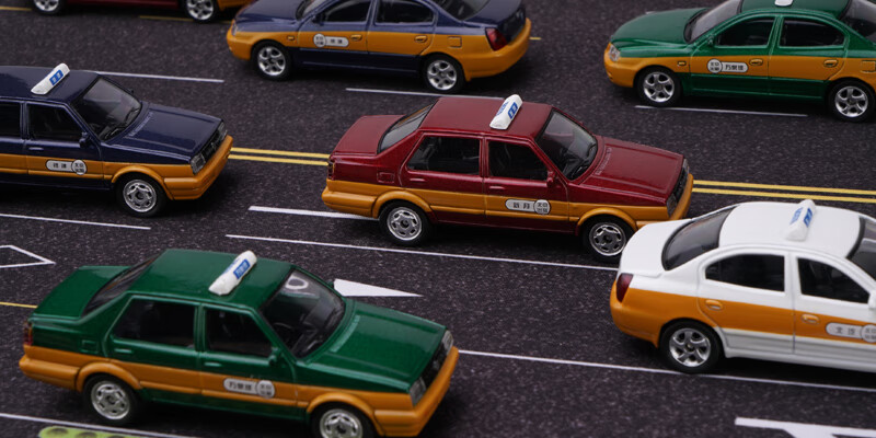 车玩具合金小汽车捷达模型夏利80后大发怀旧 29号广州出租捷达【图片