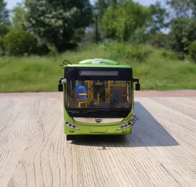 宇通客车 yutong 纯电动客车 e12 合金巴士模型 车模1:42 宇通e12纯