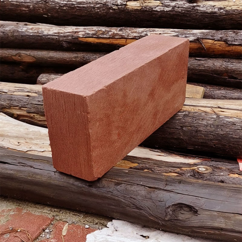 鸣宙 天然红岩石磨刀石 家用菜刀大号磨刀石出浆石荡石砥石粗磨磨刀器