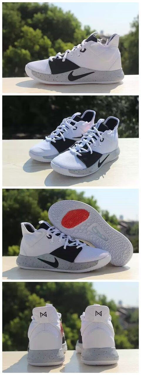 5代男低帮实战气垫鞋 卡柏奇保罗乔治p3黑白 卡柏奇43【图片 价格