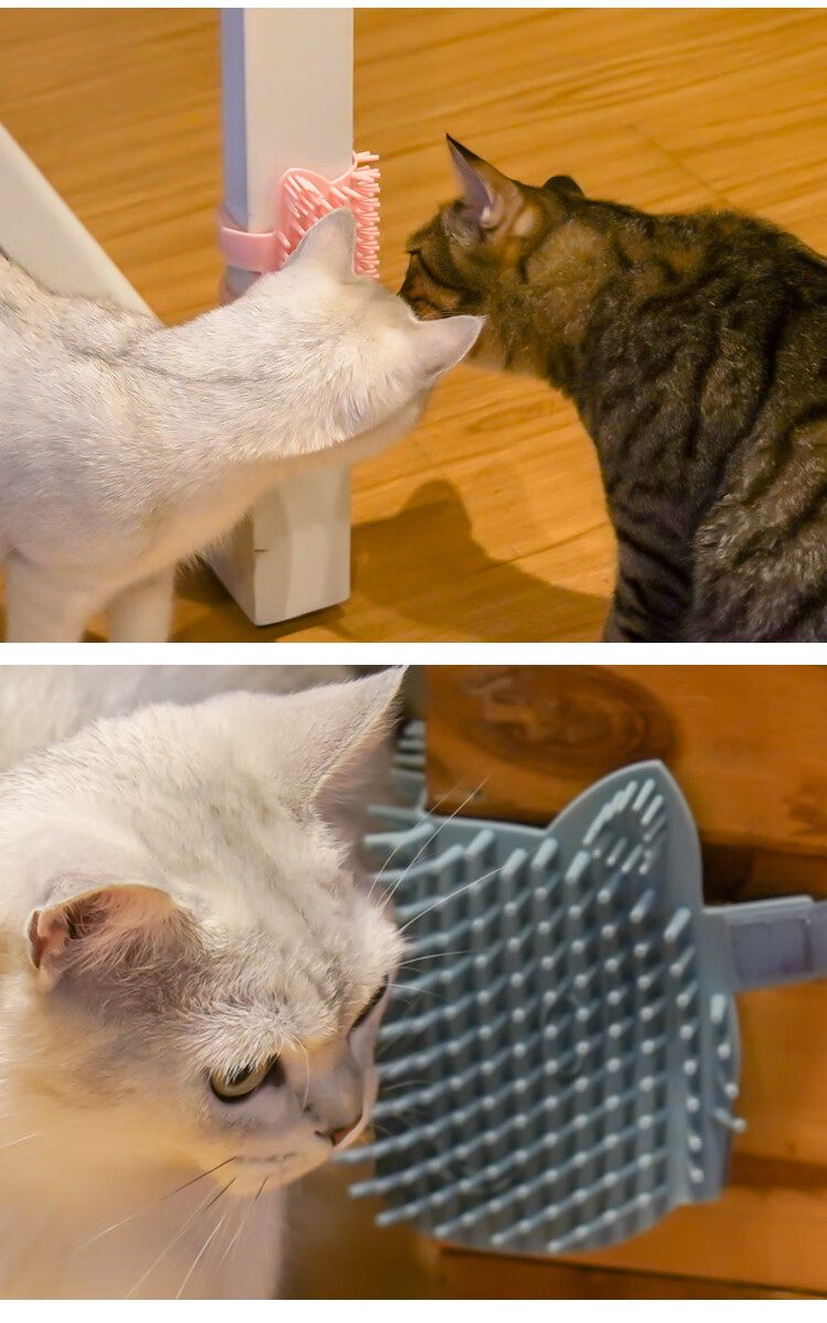 猫咪挠痒痒玩具猫墙角蹭毛器猫咪挠痒痒玩具蹭痒器刷猫用蹭脸猫抓板