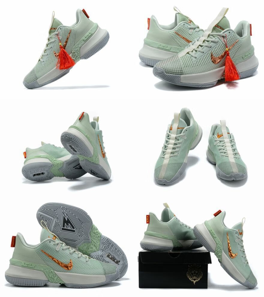 【官方旗舰店】ambassador13詹姆斯使节13代篮球鞋男紫禁重器玉玺白绿