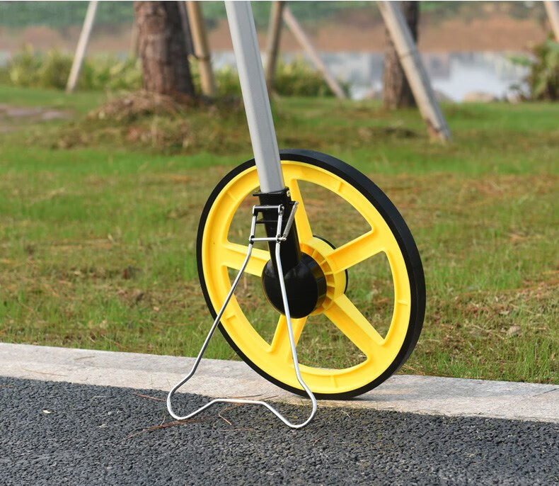 【精选好物】轮式测距仪电子数显滚轮式米数测距轮滚尺测量仪器手推式