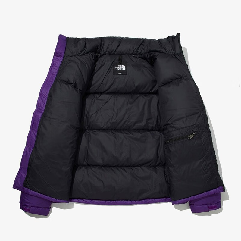 thenorthface北面1996鹅绒tnf nuptse北脸男女暴力橙蓝白黑羽绒服 nj1