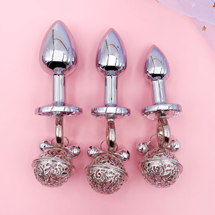 链子女用sm惩罚道具男女夫妻房事成人情趣性用品玩具肛塞小号银铃铛绳