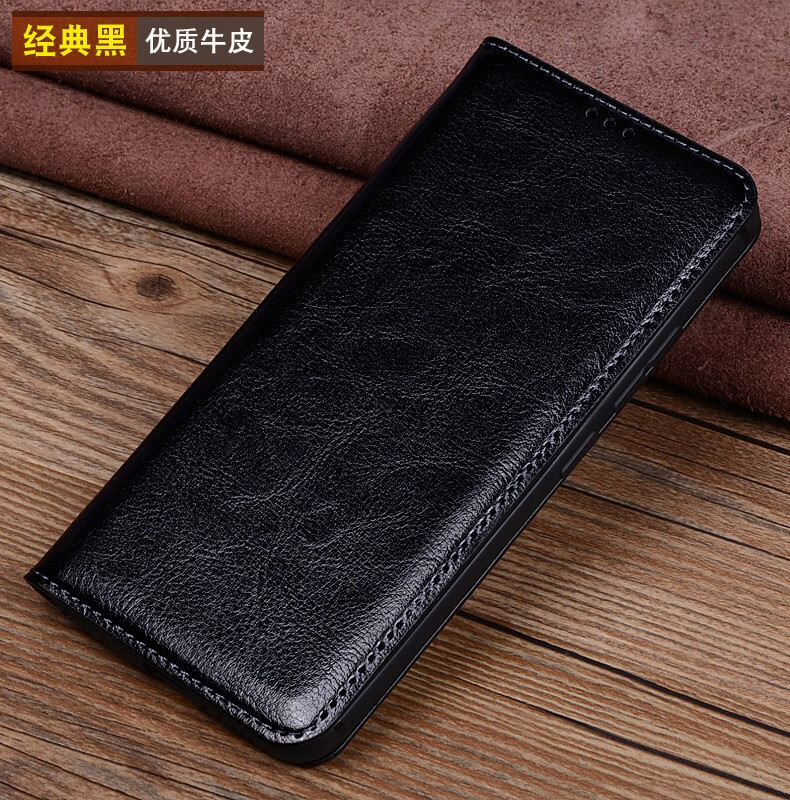 锦灏华为荣耀9x手机套真皮磁吸翻盖荣耀9xpro全包防摔保护壳时尚商务