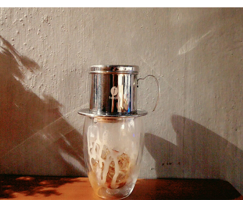 【京选好货】越南滴漏咖啡壶手冲壶 feepie越南滴漏咖啡壶不锈钢手冲