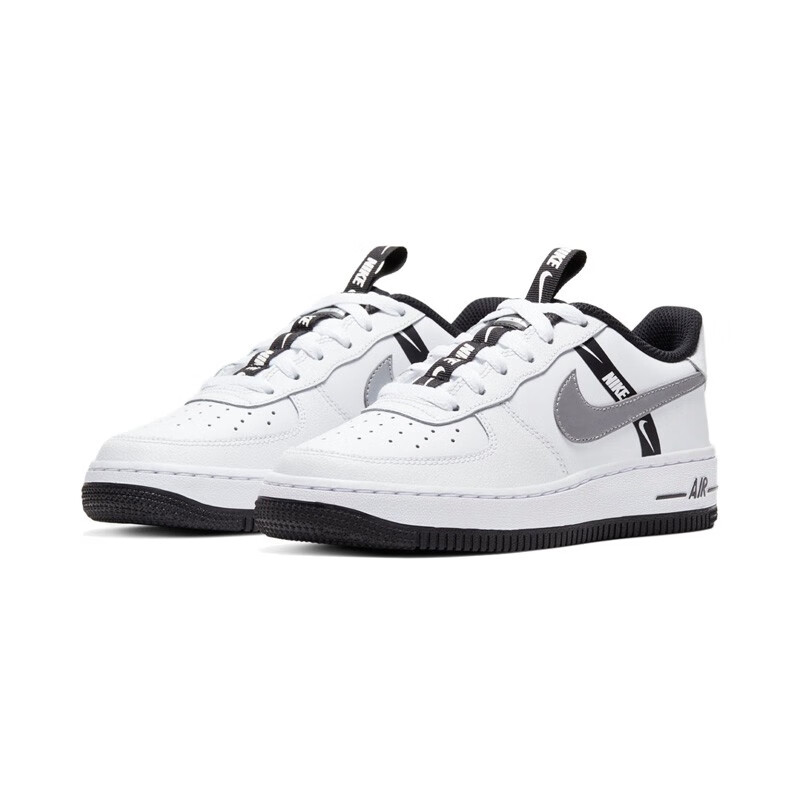 耐克nike air force 1 af1 空军一号反光银 运动鞋 板鞋女鞋 ct4683