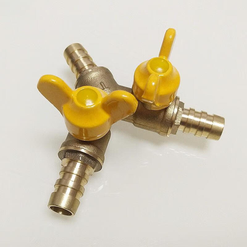 黛惑 煤气三通阀门煤气软管天然气连接管阀门宝塔头连接燃气接头液化