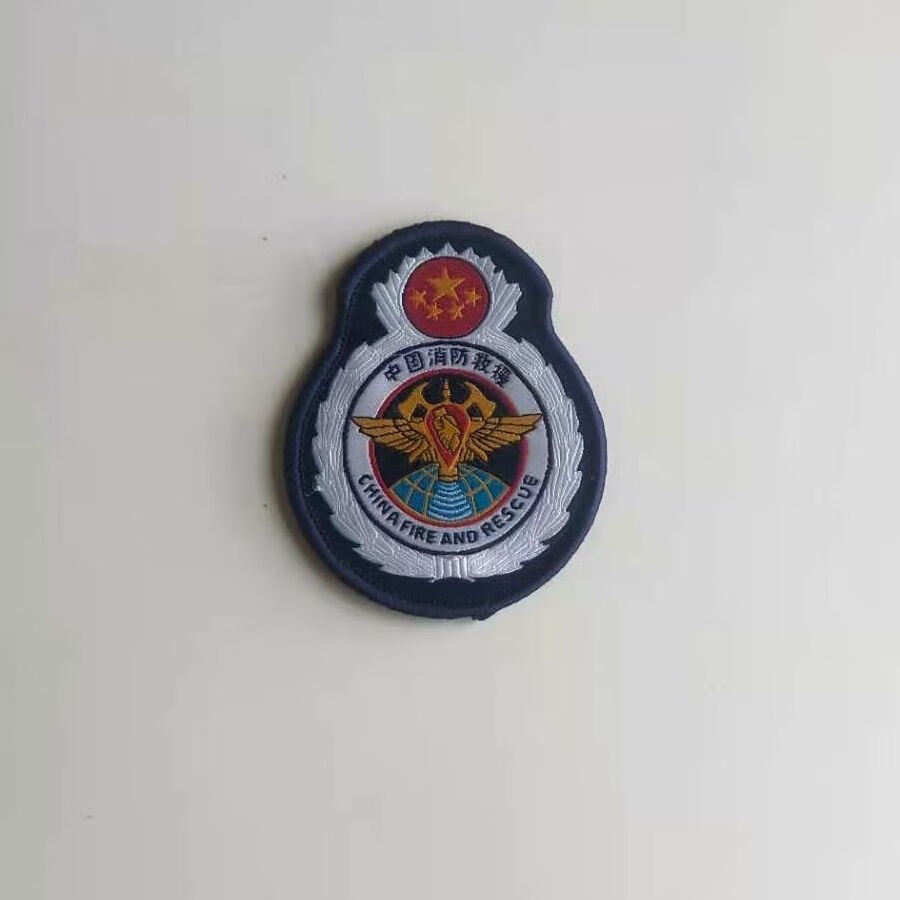 消防国徽胸徽图片