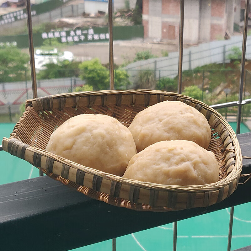 重庆南川土特产碱水灰粑农家特色手工米豆腐草灰碱粑馍馍5个