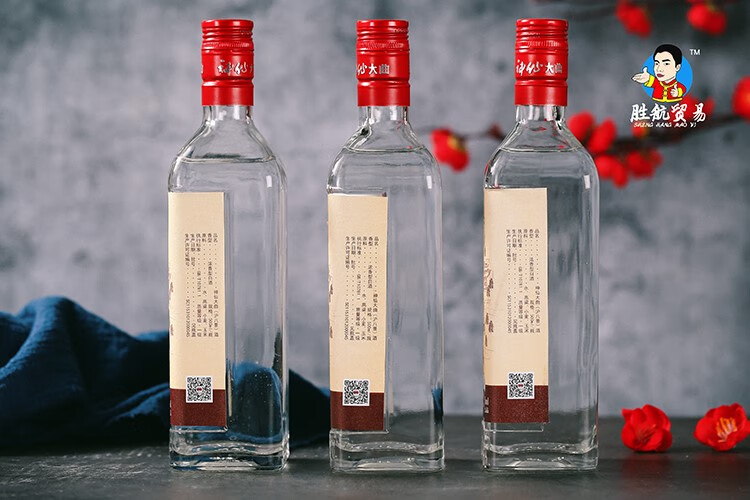 上海特产神仙大曲沪八景国产白酒整箱装保证江浙沪皖 红色【图片 价格