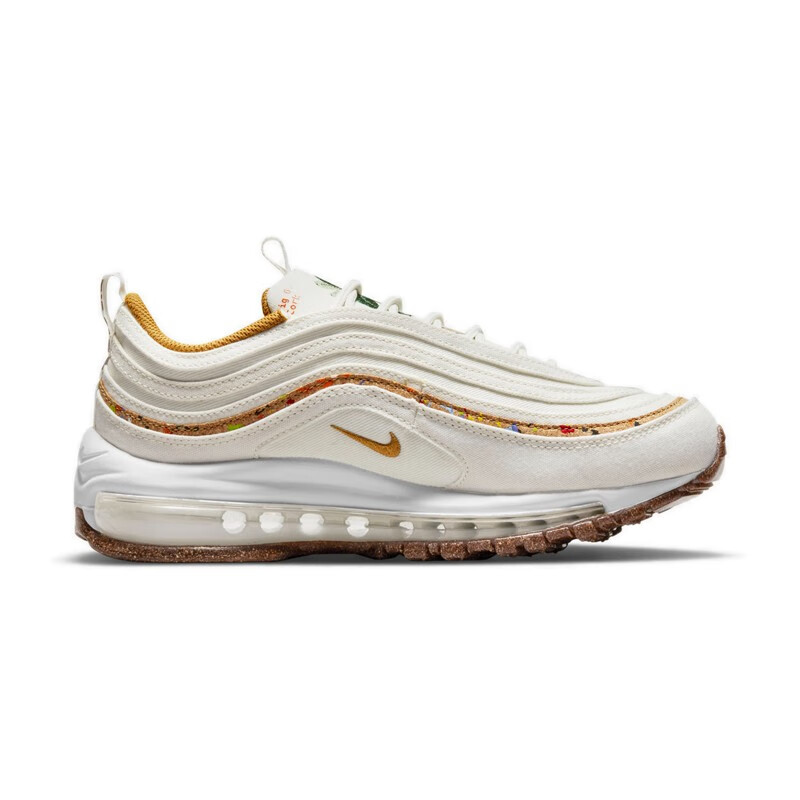 nike耐克 air max 97 纯白子弹 气垫跑步鞋 休闲鞋 运动鞋 女鞋 dc
